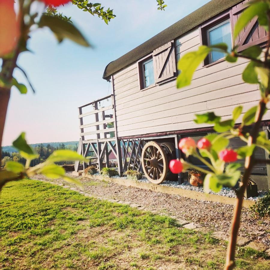 La Roulotte Belle Fleur Hotell Saint-Nabord Eksteriør bilde